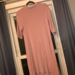 Charlotte Russe high-neck T-shirt dress